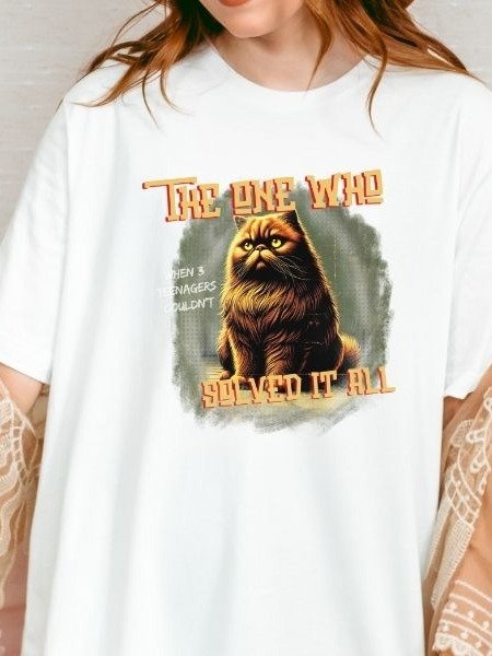 Cat Magical Funny Vintage Pulp Mystery Harry Potter Shirt product image (9)