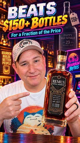 Found a bourbon that beats $150+ LEs. Here's my thoughts on the new @remusbourbon Repeal Reserve X. Full tasting → BourbonByt...