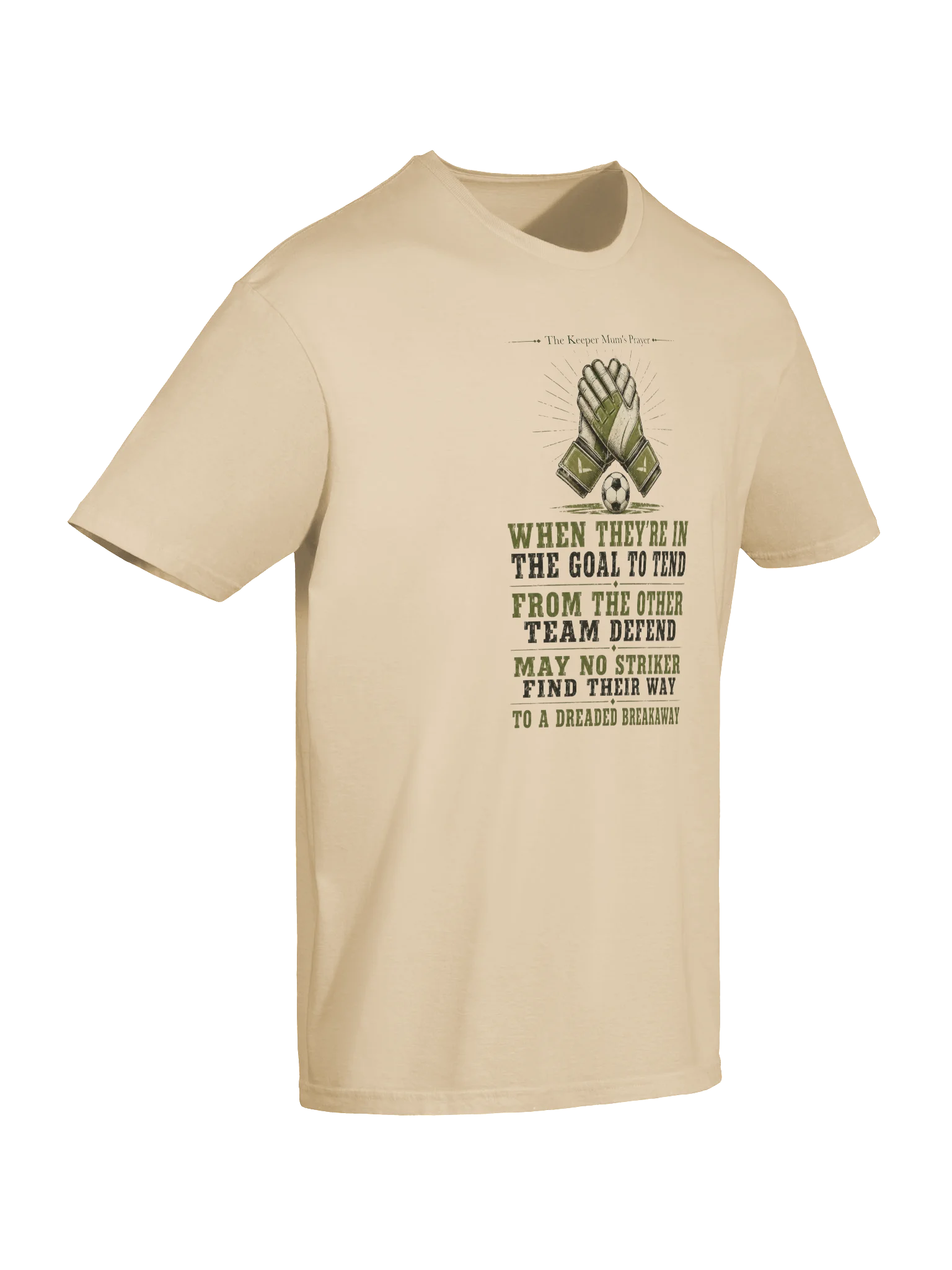 The Football Goalkeeper Mum’s Prayer #2 Tee product image (6)
