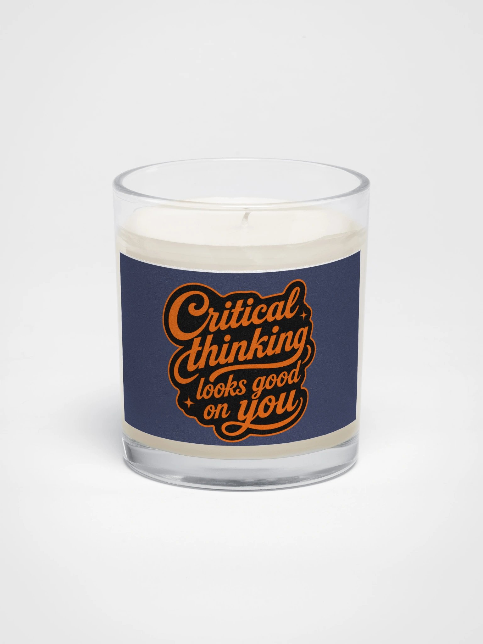 Critical Thinking Looks Good On You - Soy Wax Candle product image (1)