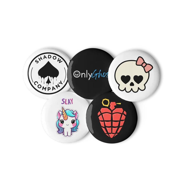LT Ghost TV "PACK 1" Buttons product image (2)