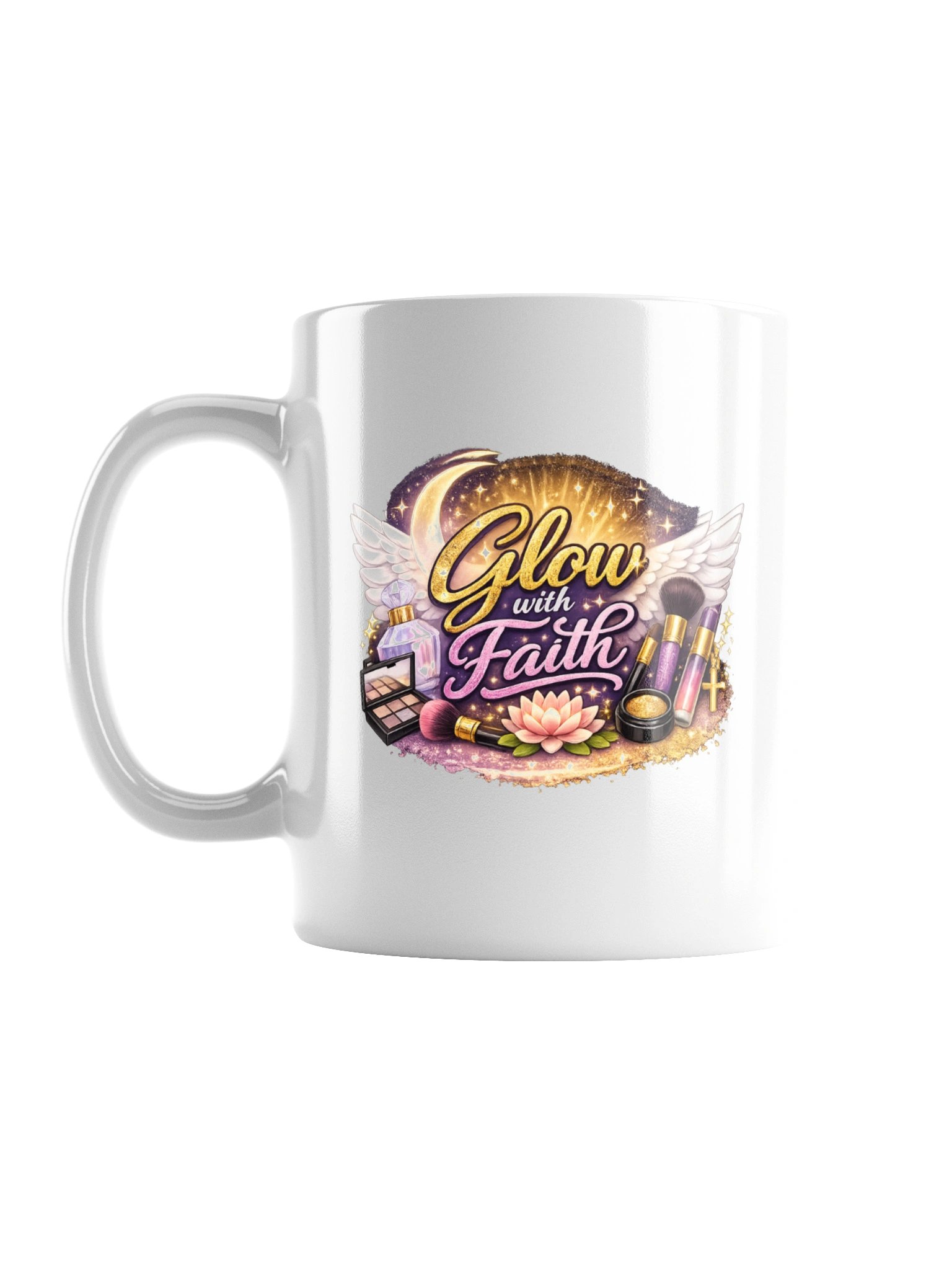 Glow with Faith Angel Mug product image (3)