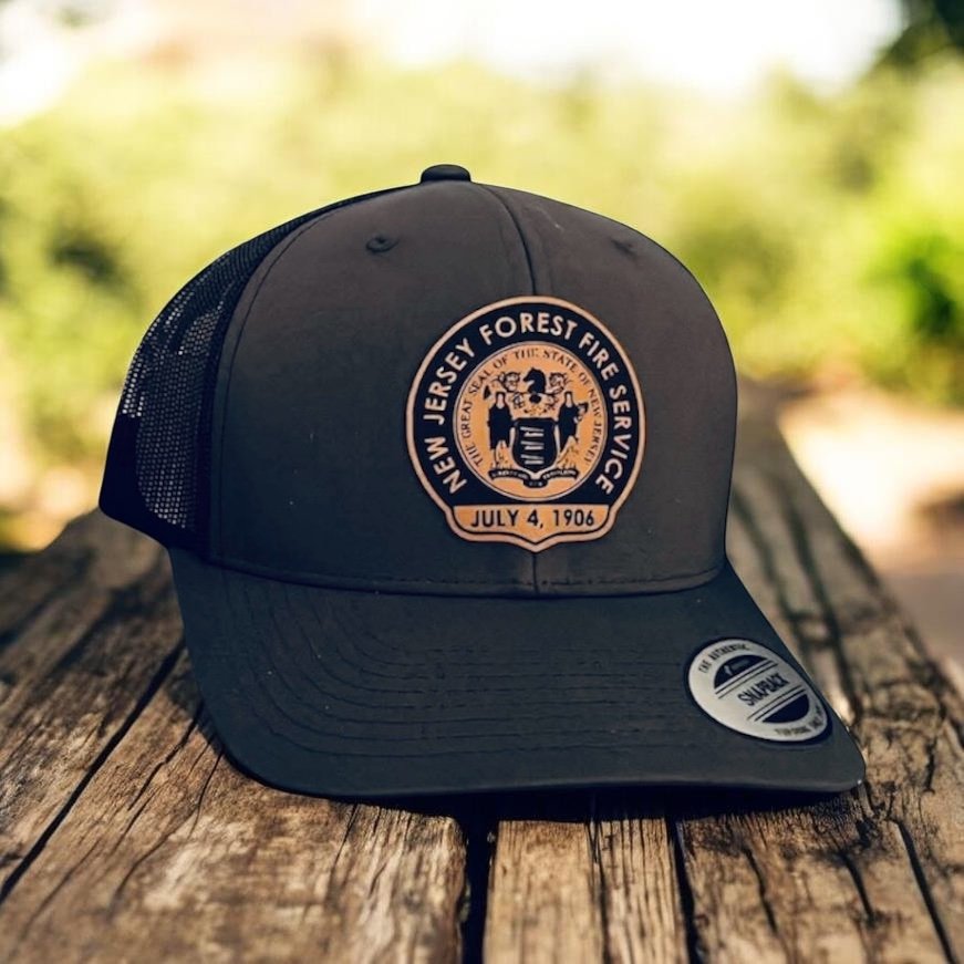 NJFFS Trucker or Flex-Fit Hat with Leather Patch product image (2)