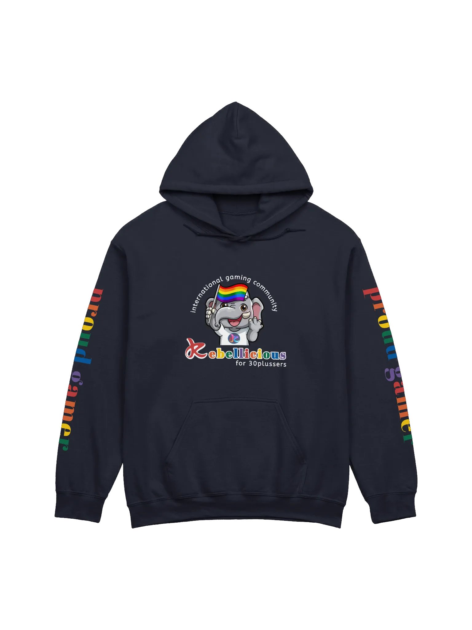 Rainbow Gamer Pride Hoodie product image (1)