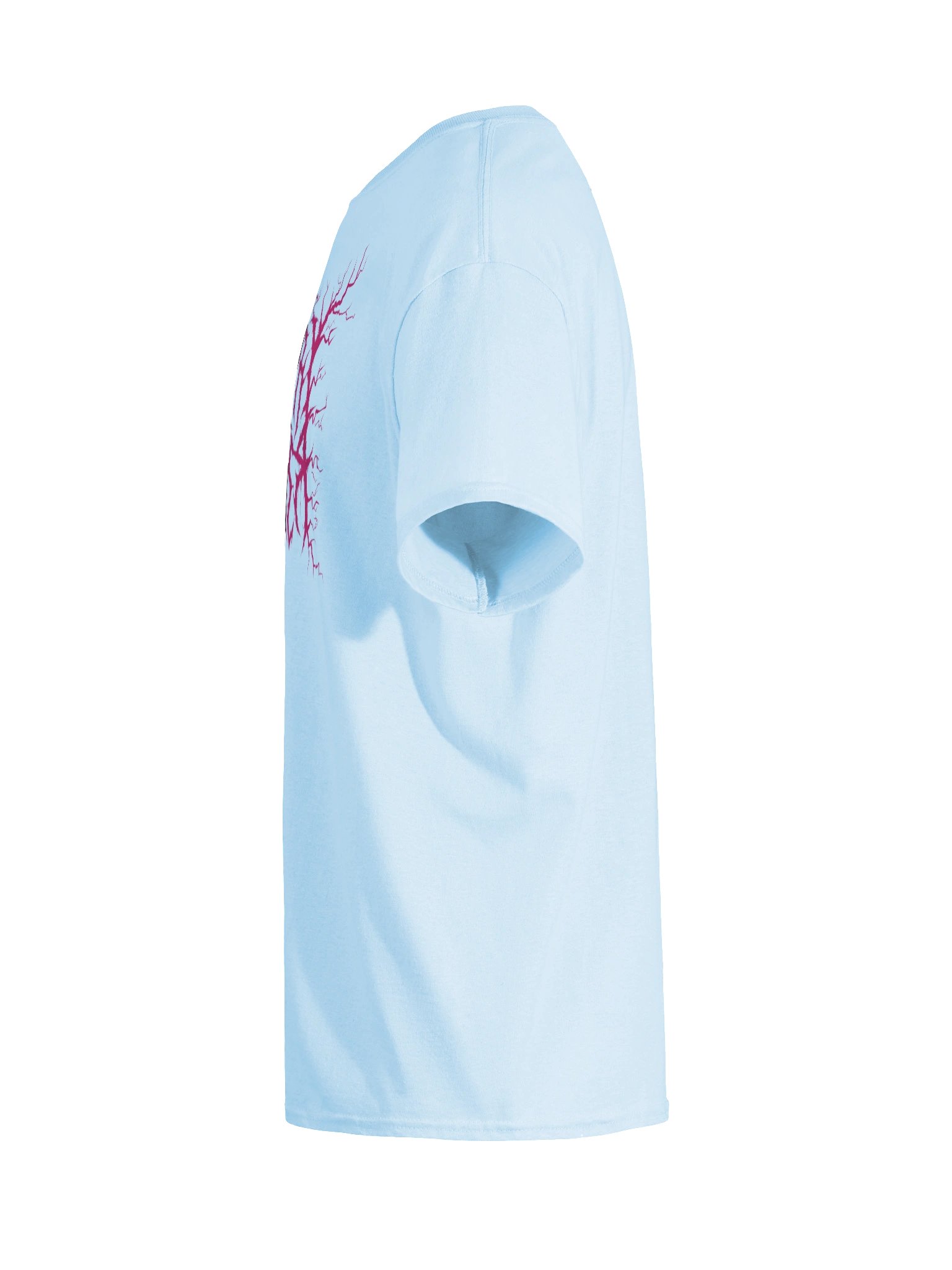 DEATH METAL Empathy is Power T-Shirt (Pink Logo) product image (11)