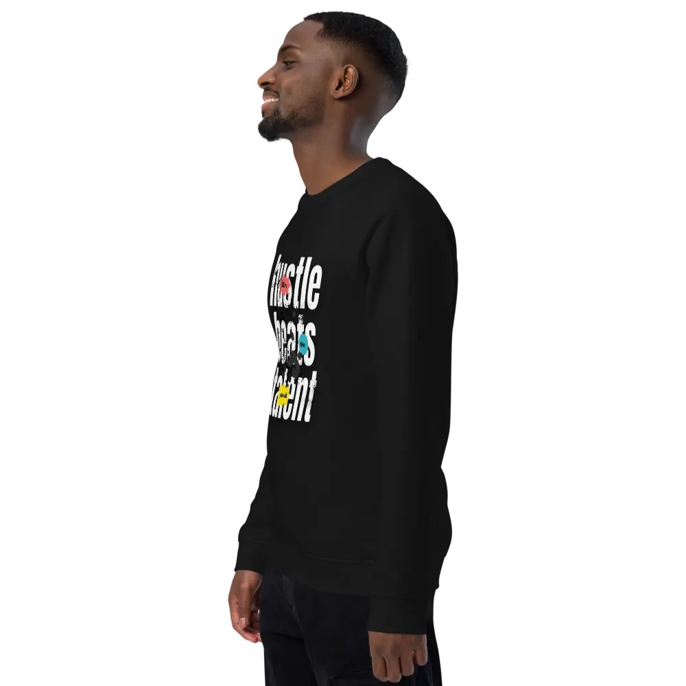 Hustle Beats Talent Unisex Sweatshirt product image (9)