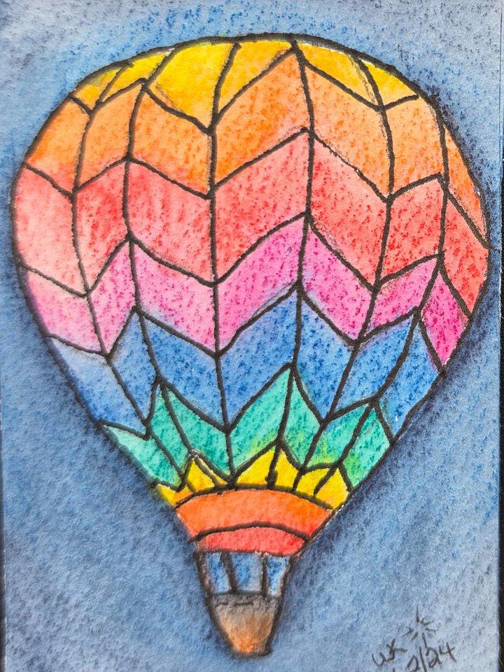 ACEO - Original - Colored Air product image (1)