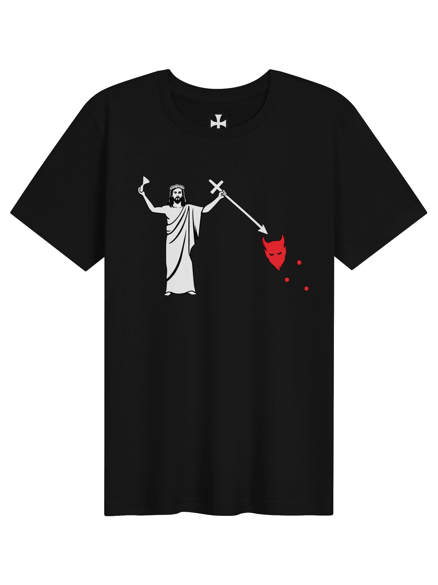 Jesus Devil Graphic Tee product image (3)