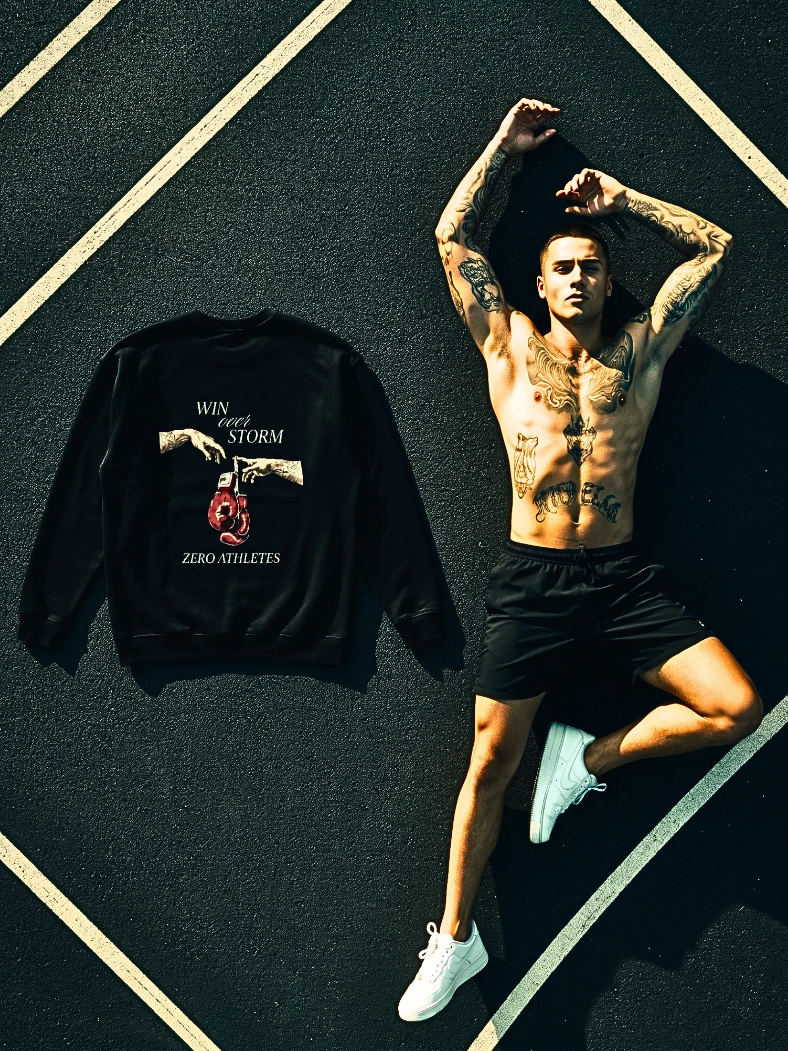 THE WIN OVER STORM OVERSIZED SWEATSHIRT product image (10)