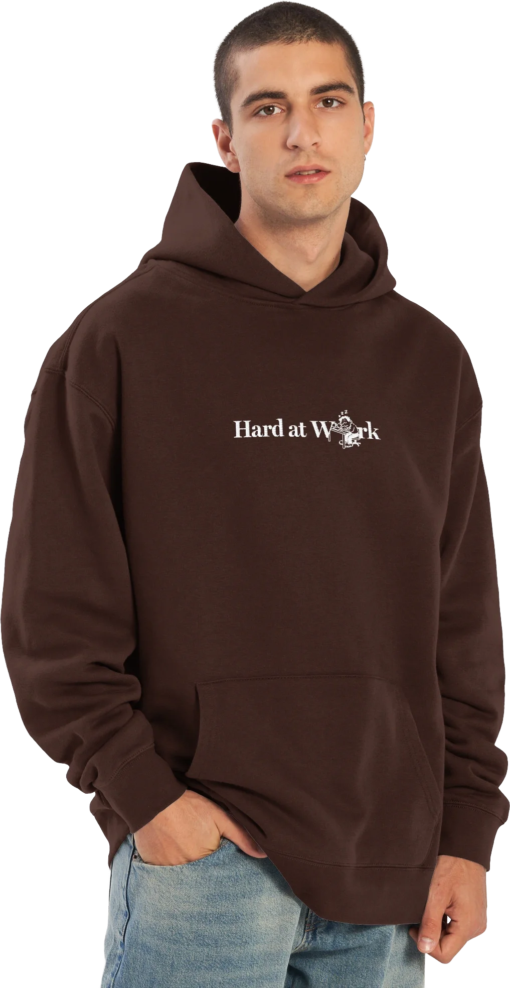 Hard at Work Oversized Hoodie product image (17)
