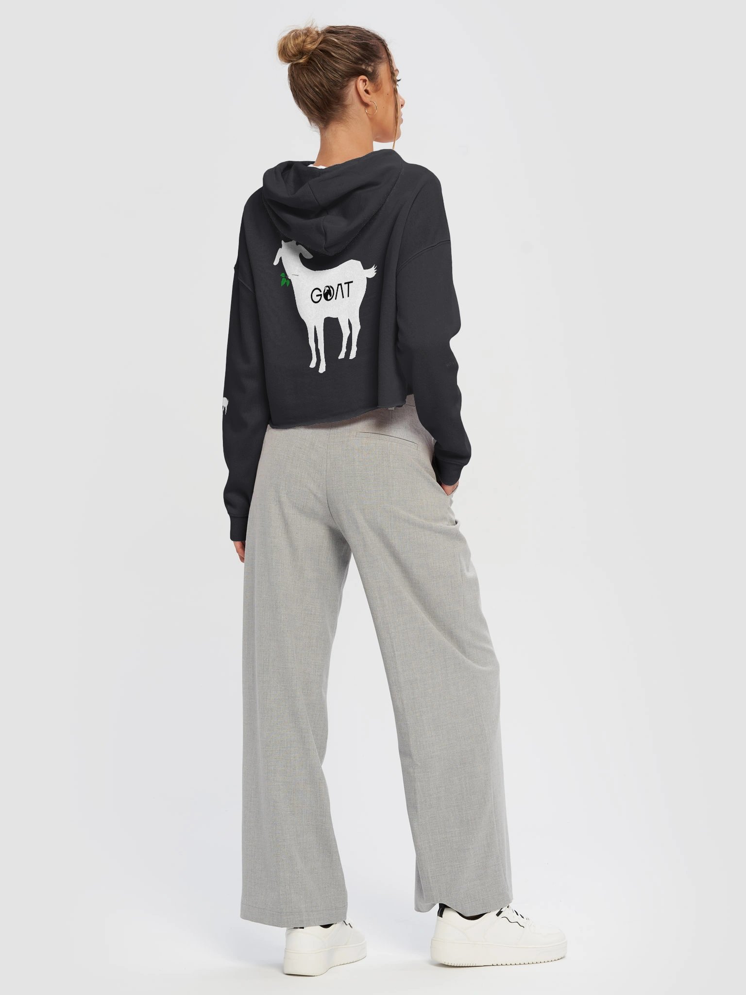 No Wahala® Women's Cropped Hoodie product image (6)