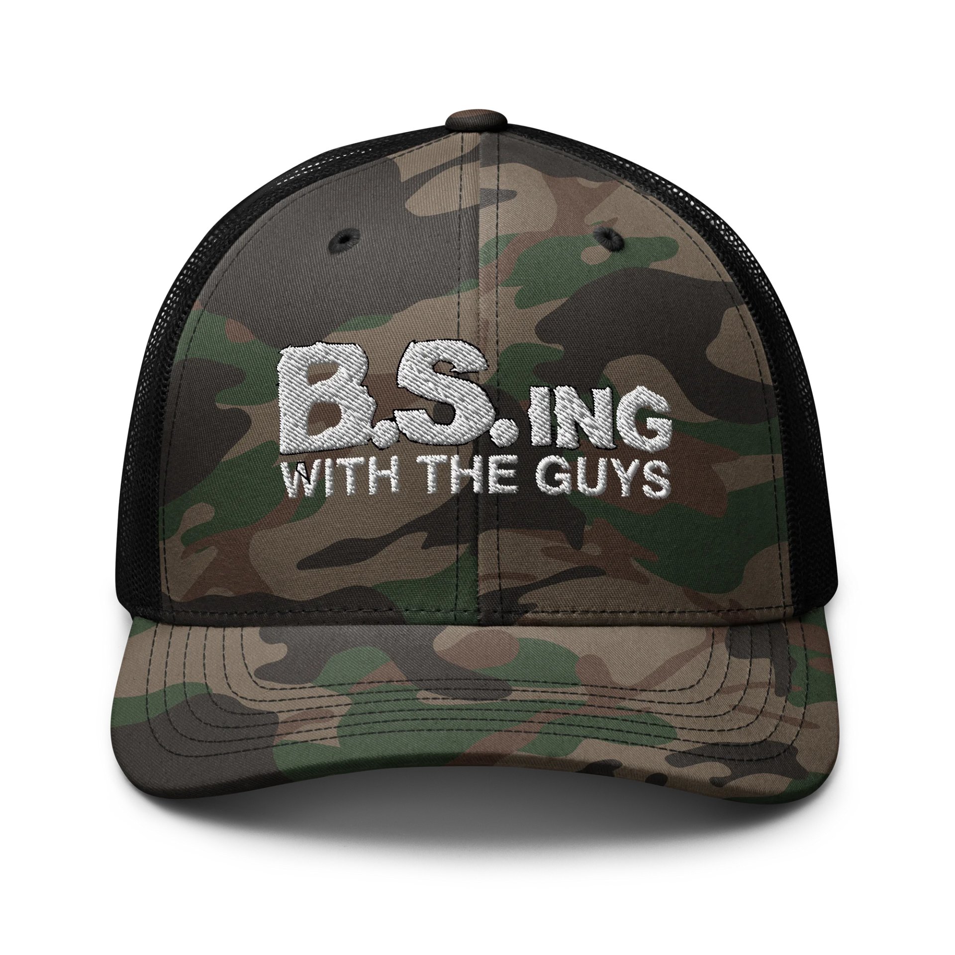 B.S.ing With The Guys Camo hat product image (1)