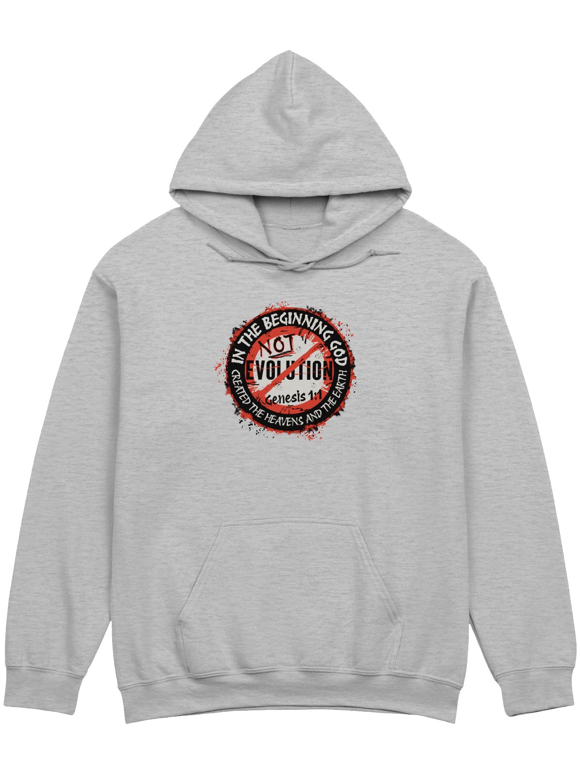In The Beginning God, Not Evolution Hoodie product image (1)