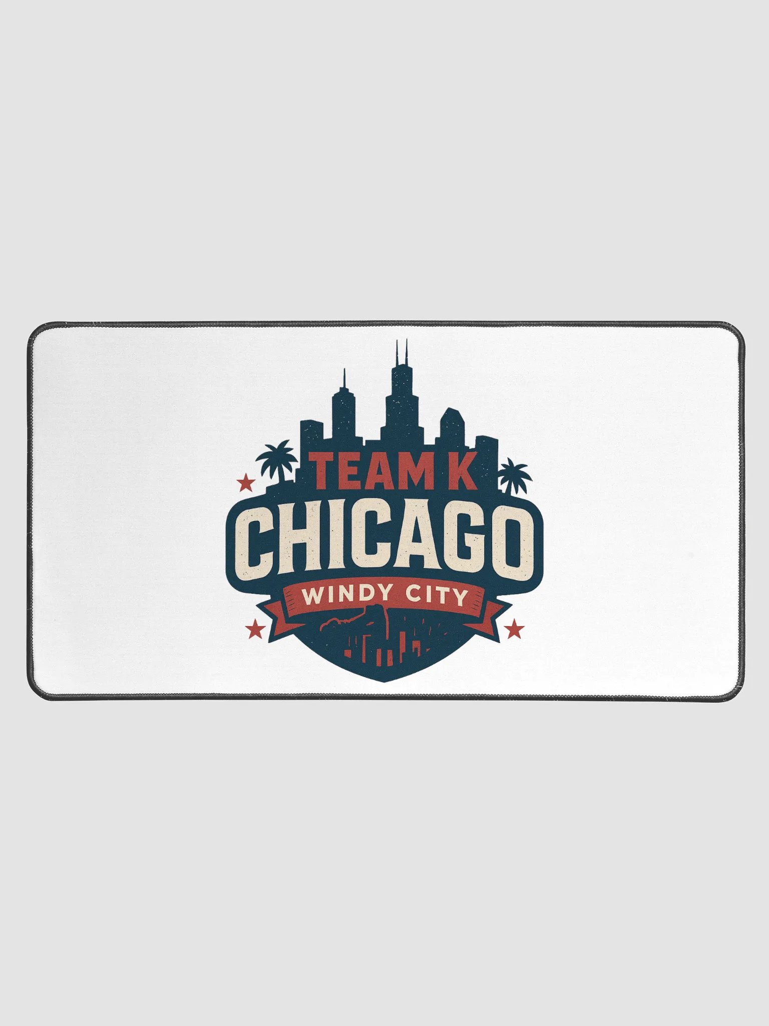 Team K Chicago Desk Mat 15.5" x 31.5" product image (1)