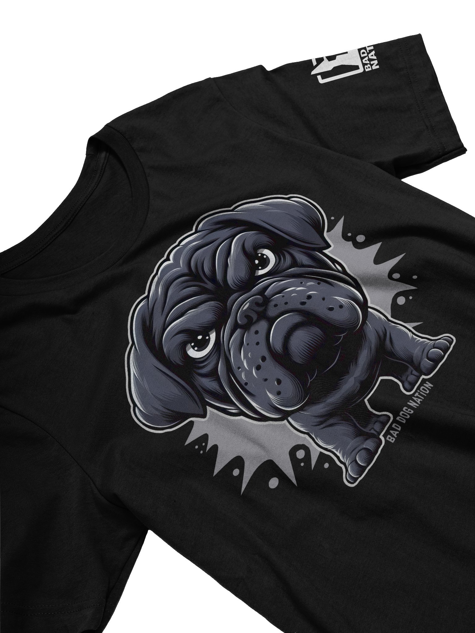 Neapolitan Mastiff Angry Pup - Premium Unisex T-shirt product image (2)