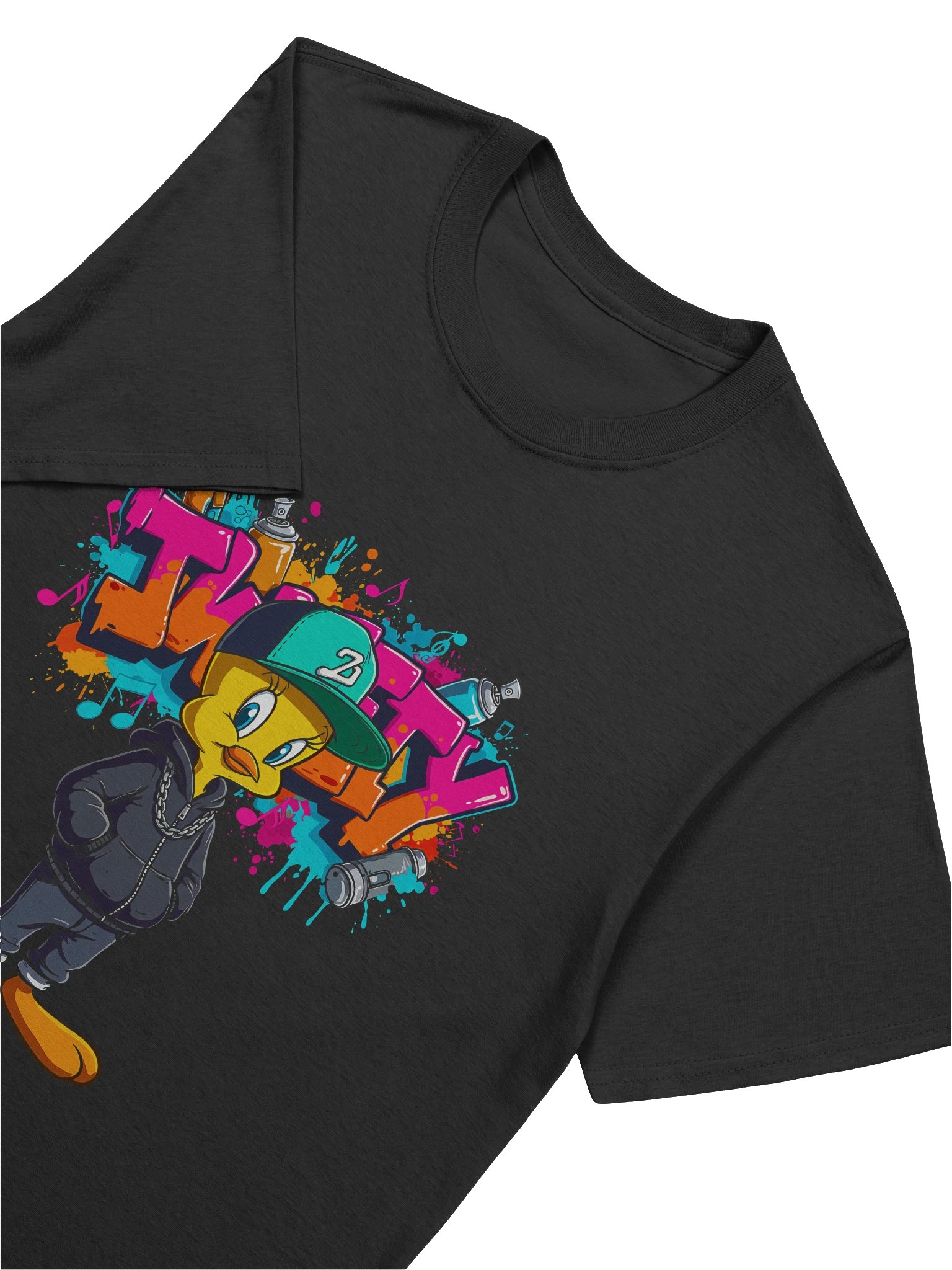 Urban Tweety Unisex Hoodie Tee - Unisex T-Shirt – Premium Printed T-Shirt for Everyday Casual & Streetwear product image (7)