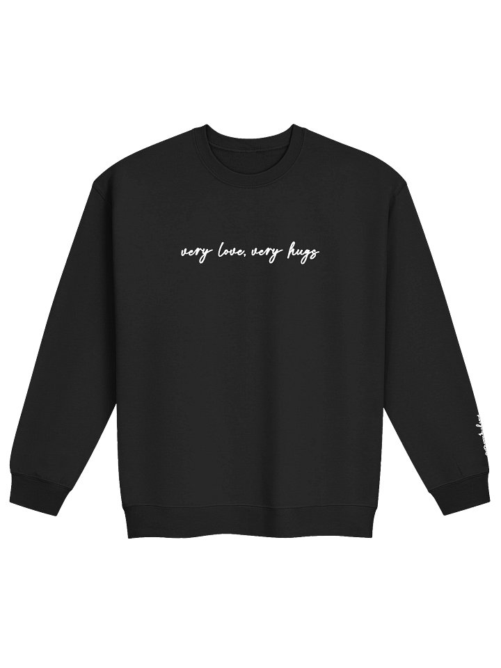 Very Love, Very Hugs Sweatshirt - Script Edition product image (1)