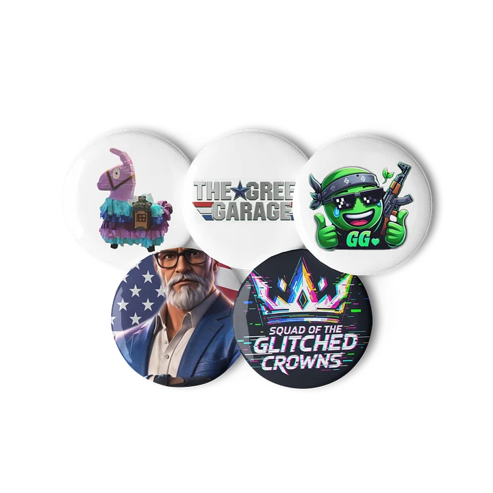 The 'Glitch Squad' Pin Pack product image (3)