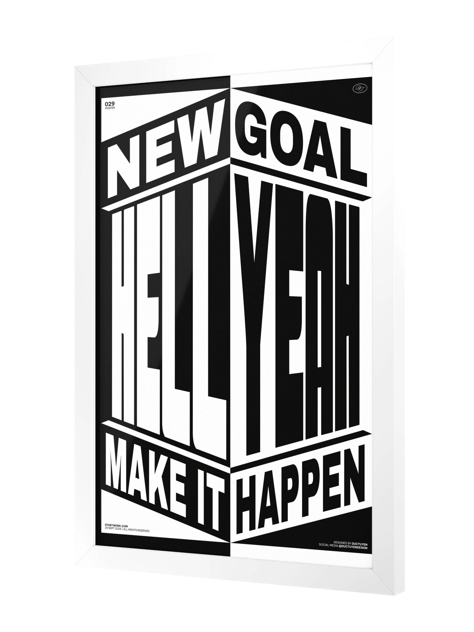 "HELL YEAH" Framed Poster product image (94)