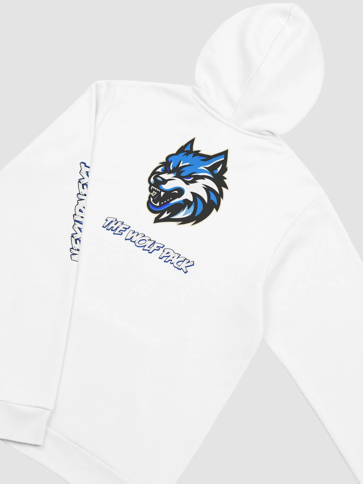 Wolf Pack Hoodie White product image (4)