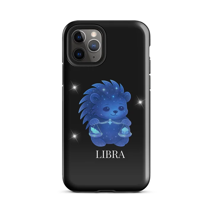 Zodiac hedgie Libra iPhone phone case product image (2)