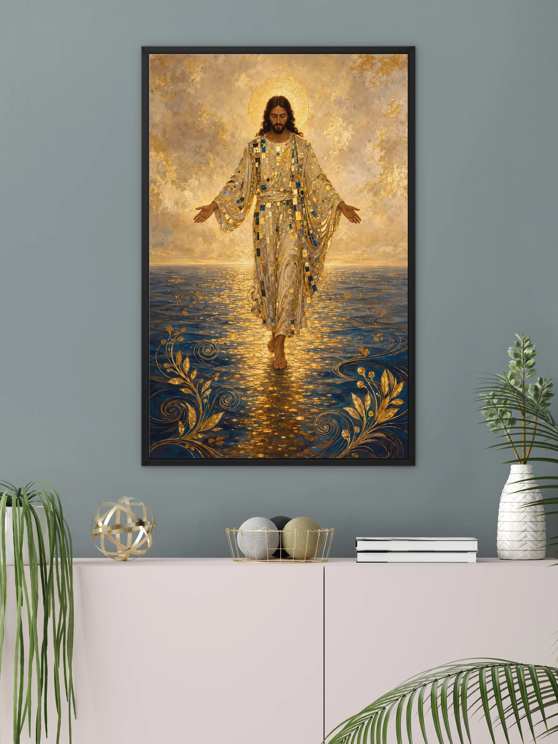 Peace Upon the Waters — Framed Canvas product image (2)