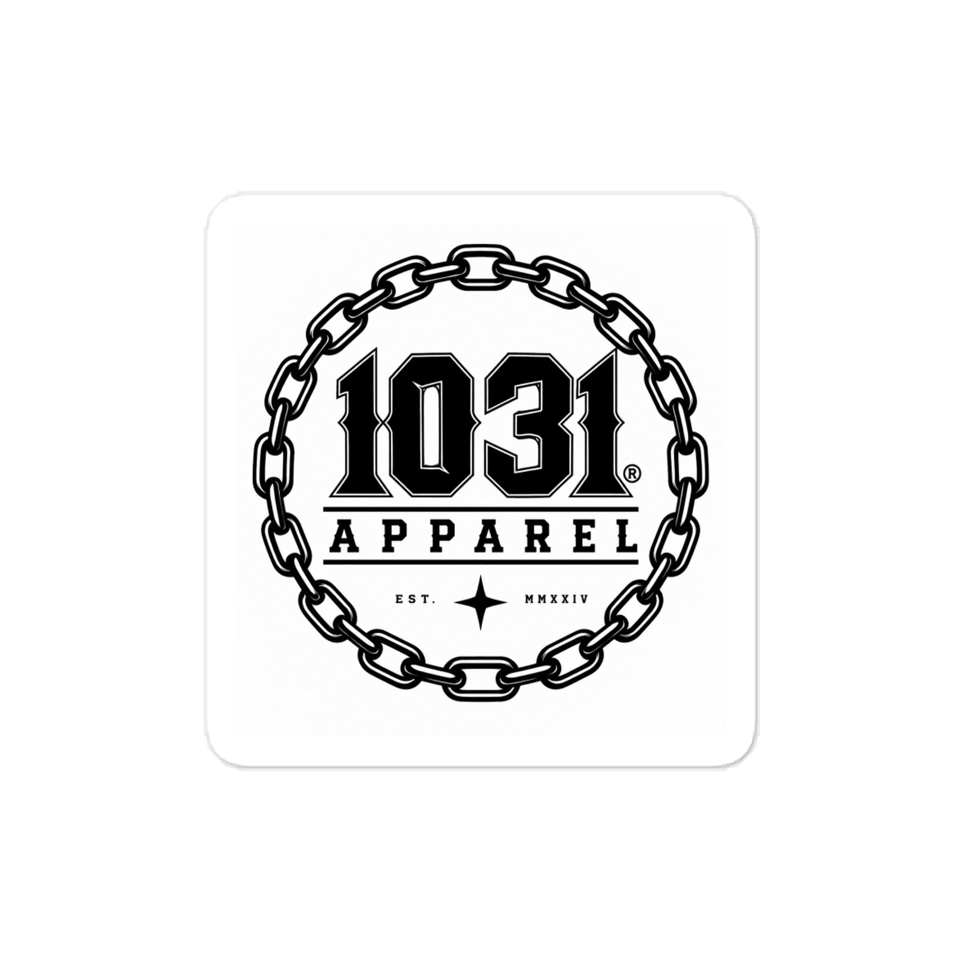 1031 APPAREL STICKER product image (1)