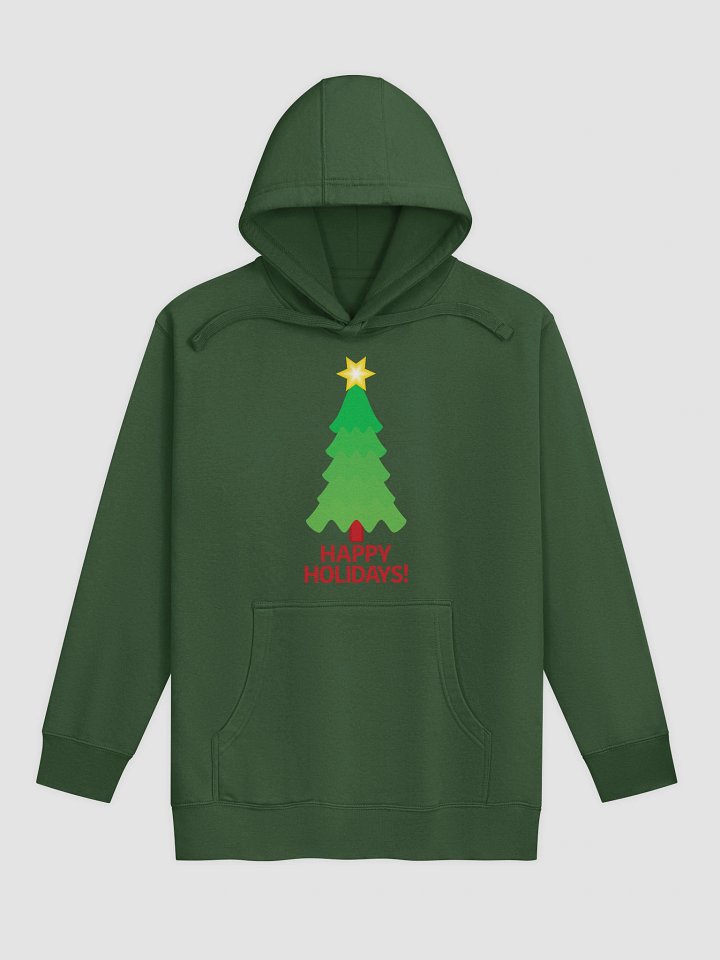 Christmas Tree With Bright Star Unisex Premium Hoodie product image (1)