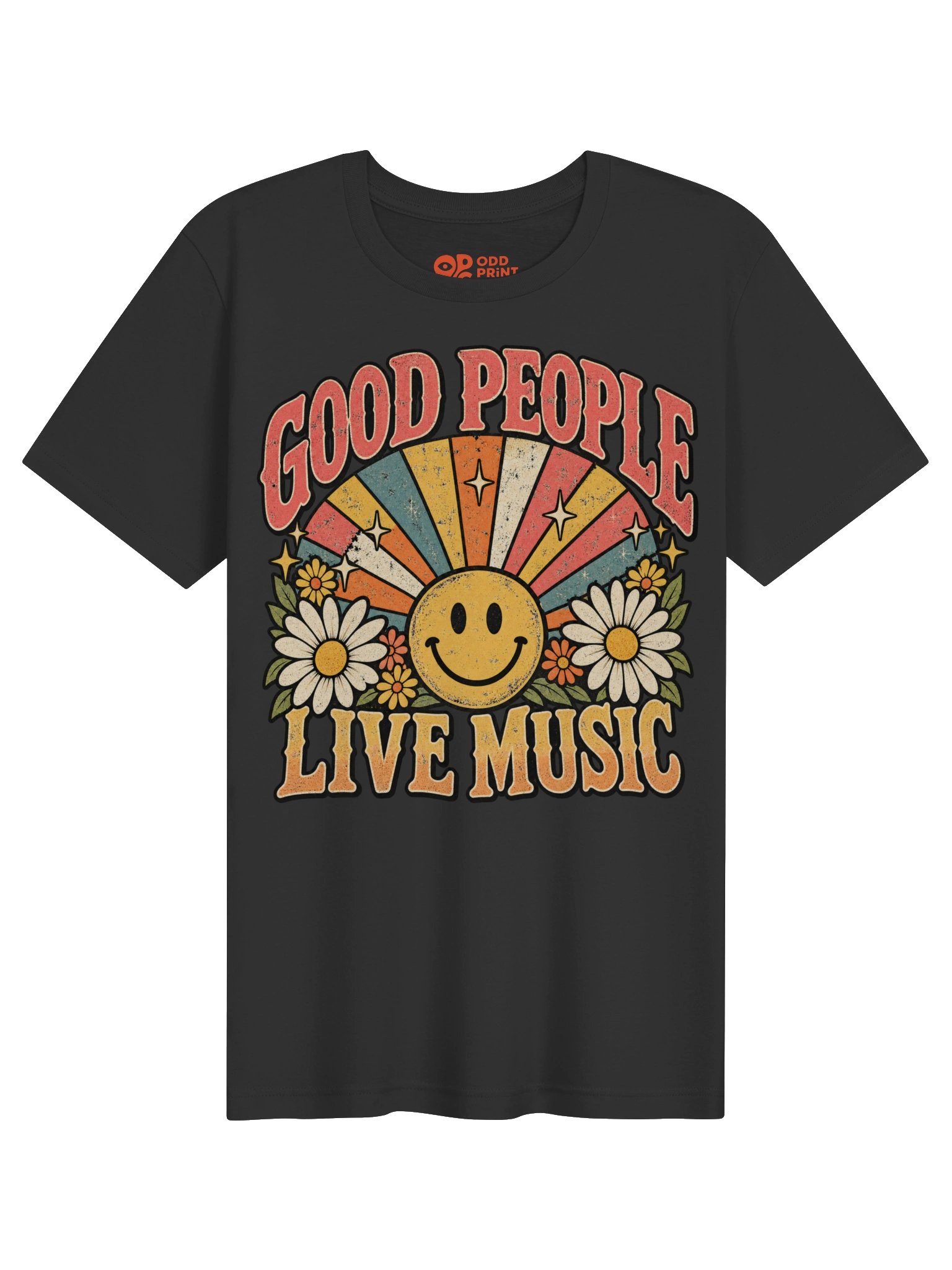 Good People Live Music Retro Concert T-Shirt product image (5)