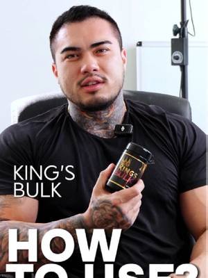 how to use KING'S BULK mkfitlabs.com #mkfitlabs #fitlabs #supplements #fitness  #gym