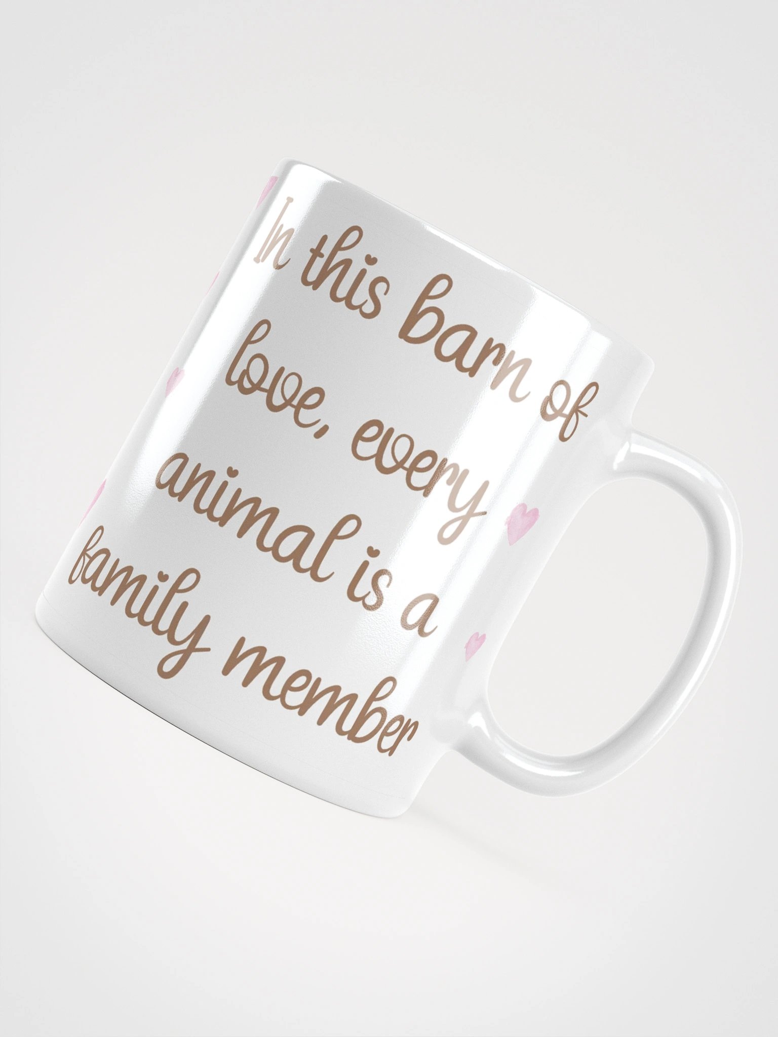 Barn of Love White Glossy Mug product image (5)