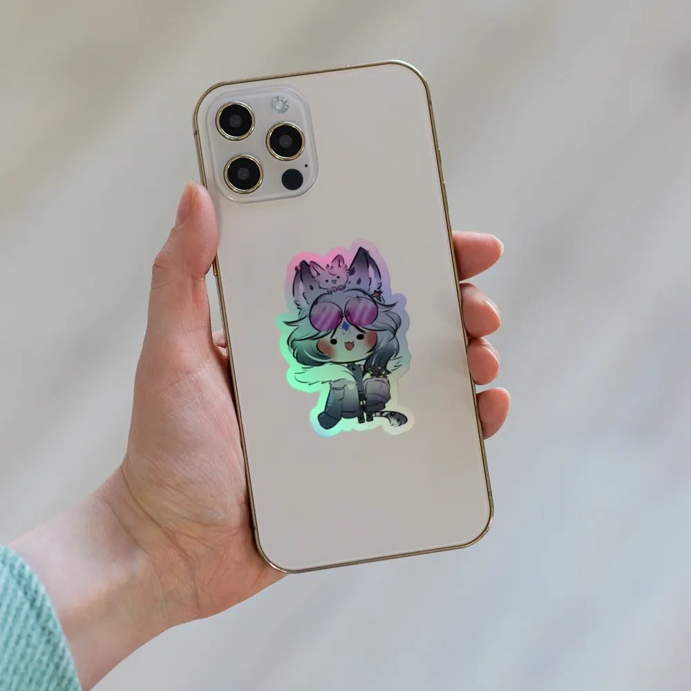 Holographic Bloo Sticker product image (8)