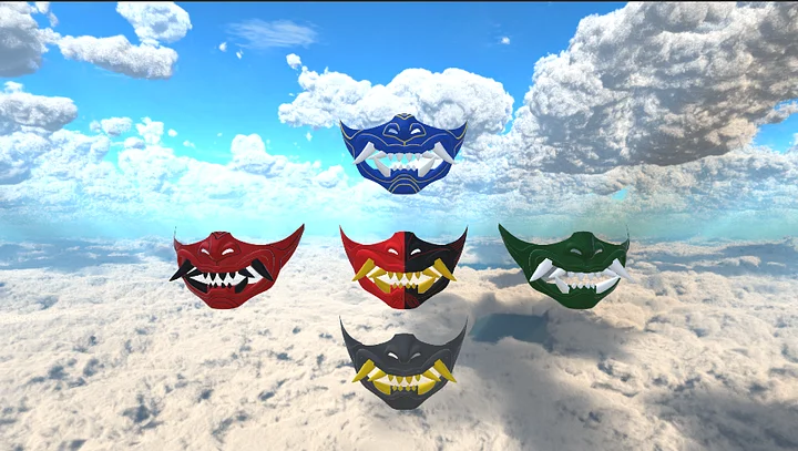 Oni Mask : Japanese Demon Warrior product image (1)