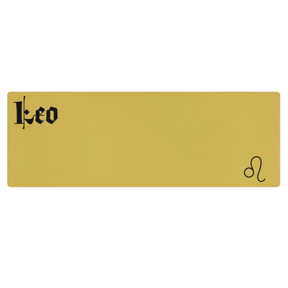 Zodiac Leo Yoga Mat product image (1)