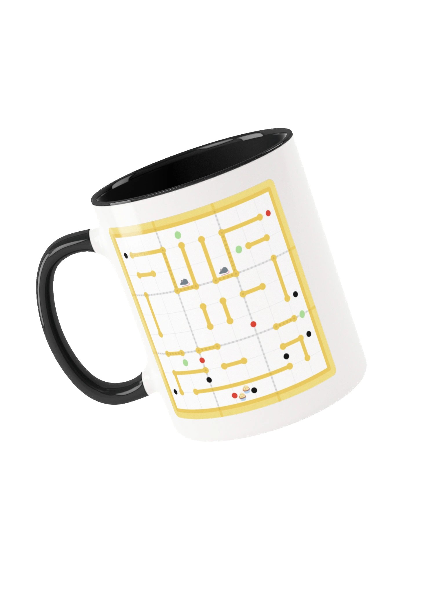 Rat Run Mug: Amber Maze product image (1)