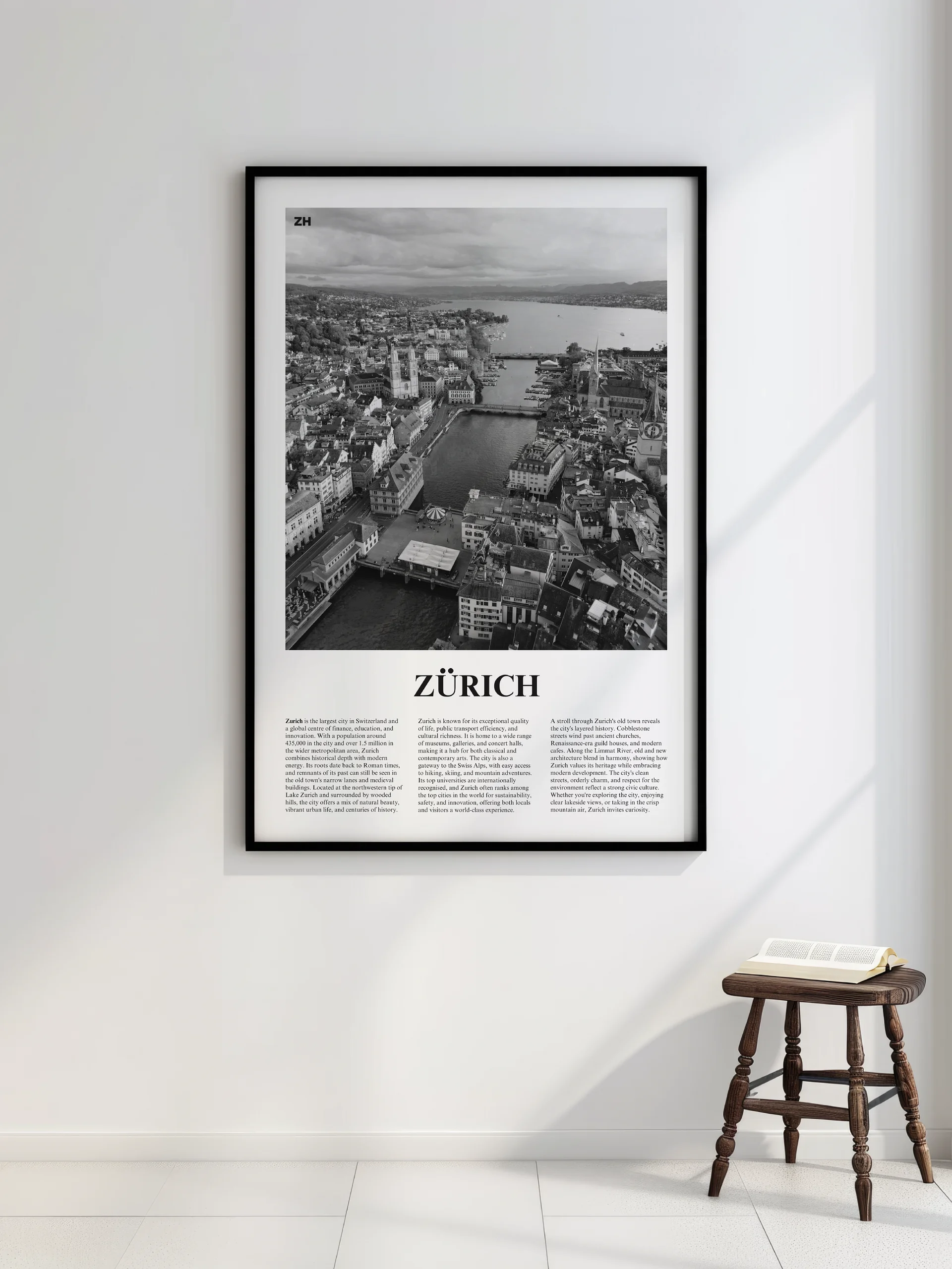 Zurich 02 Newspaper Poster product image (2)
