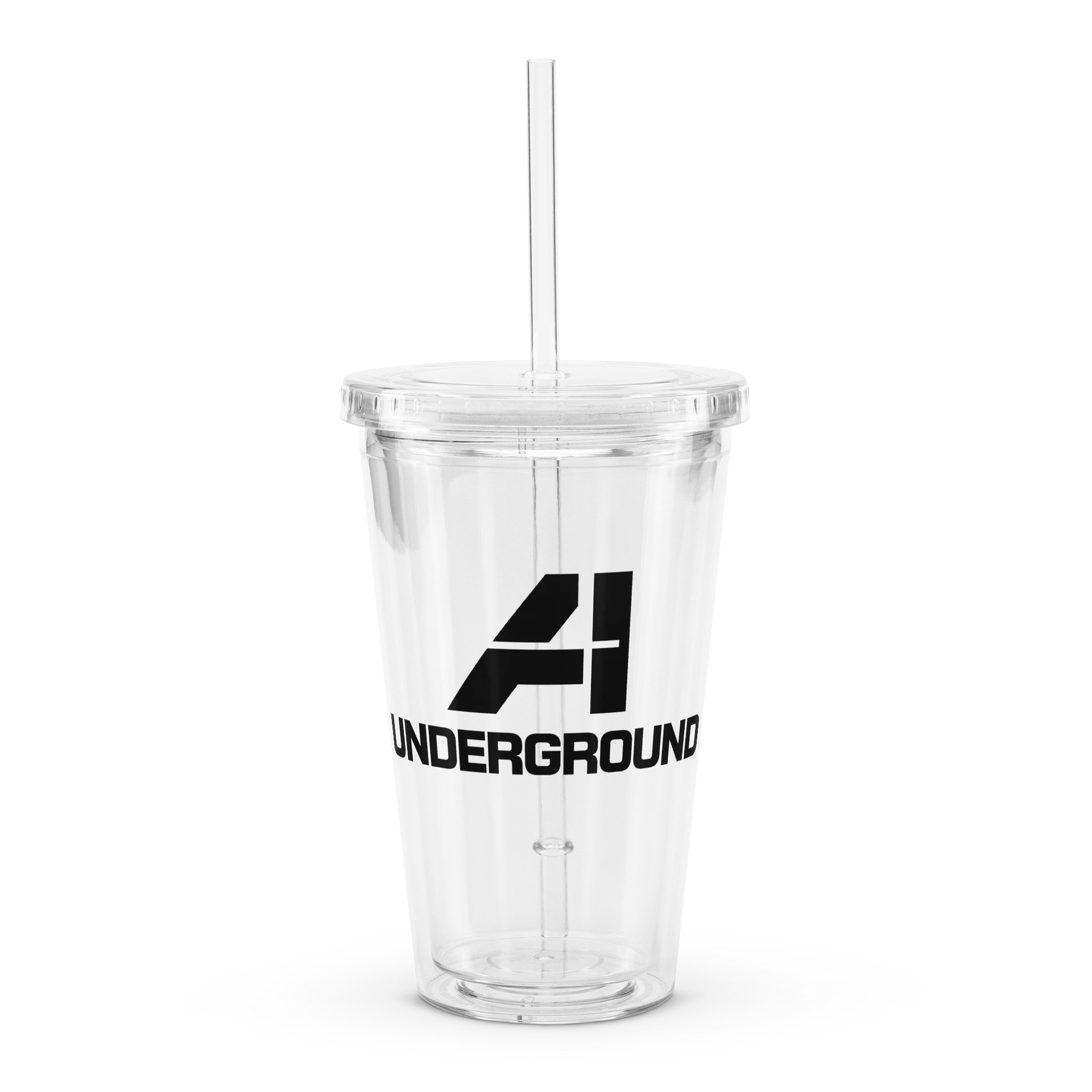 AI UNDERGROUND CLEAR TUMBLER product image (1)