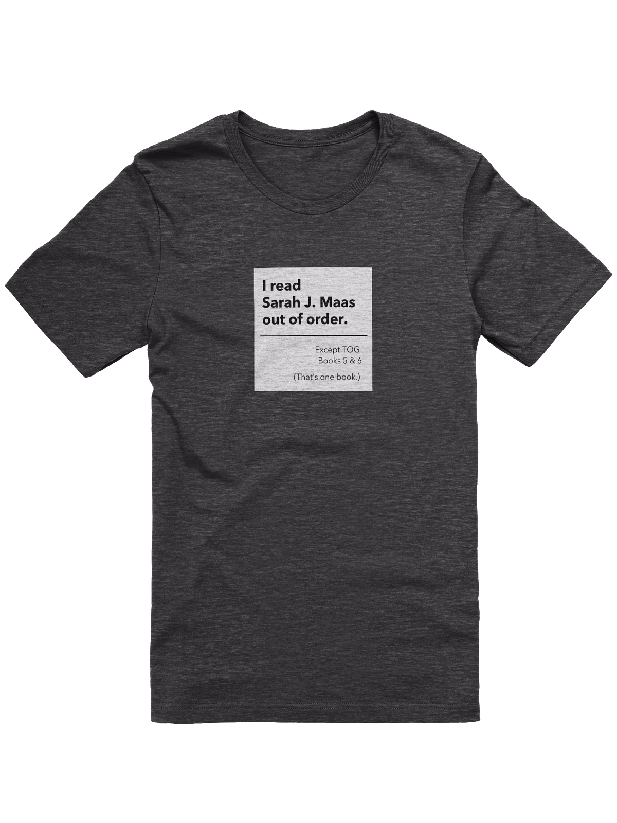 Choose Your Own Maas Adventure book-lover romantasy t-shirt