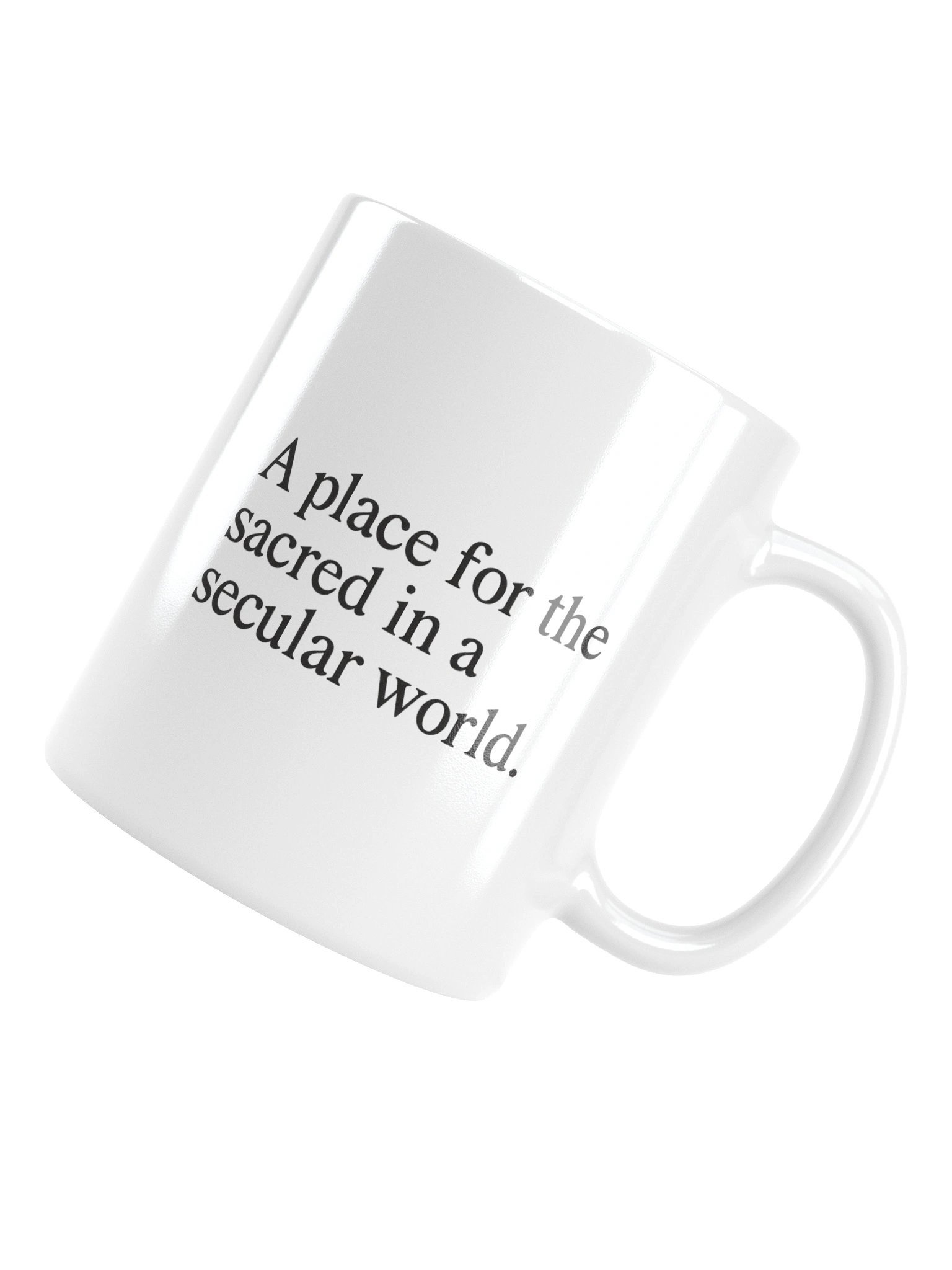 Sacred in Secular World Coffee Mug product image (5)
