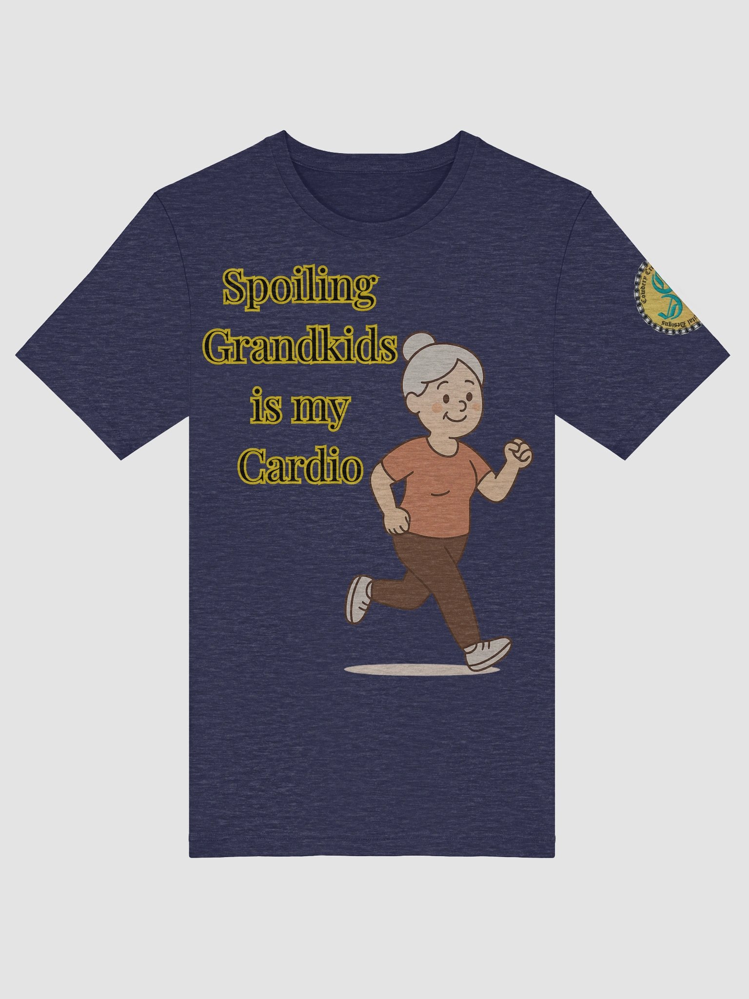 Spoiling Grandkids is my Cardio (Female) Bella+Canvas Supersoft T-Shirt Colors (2) product image (29)