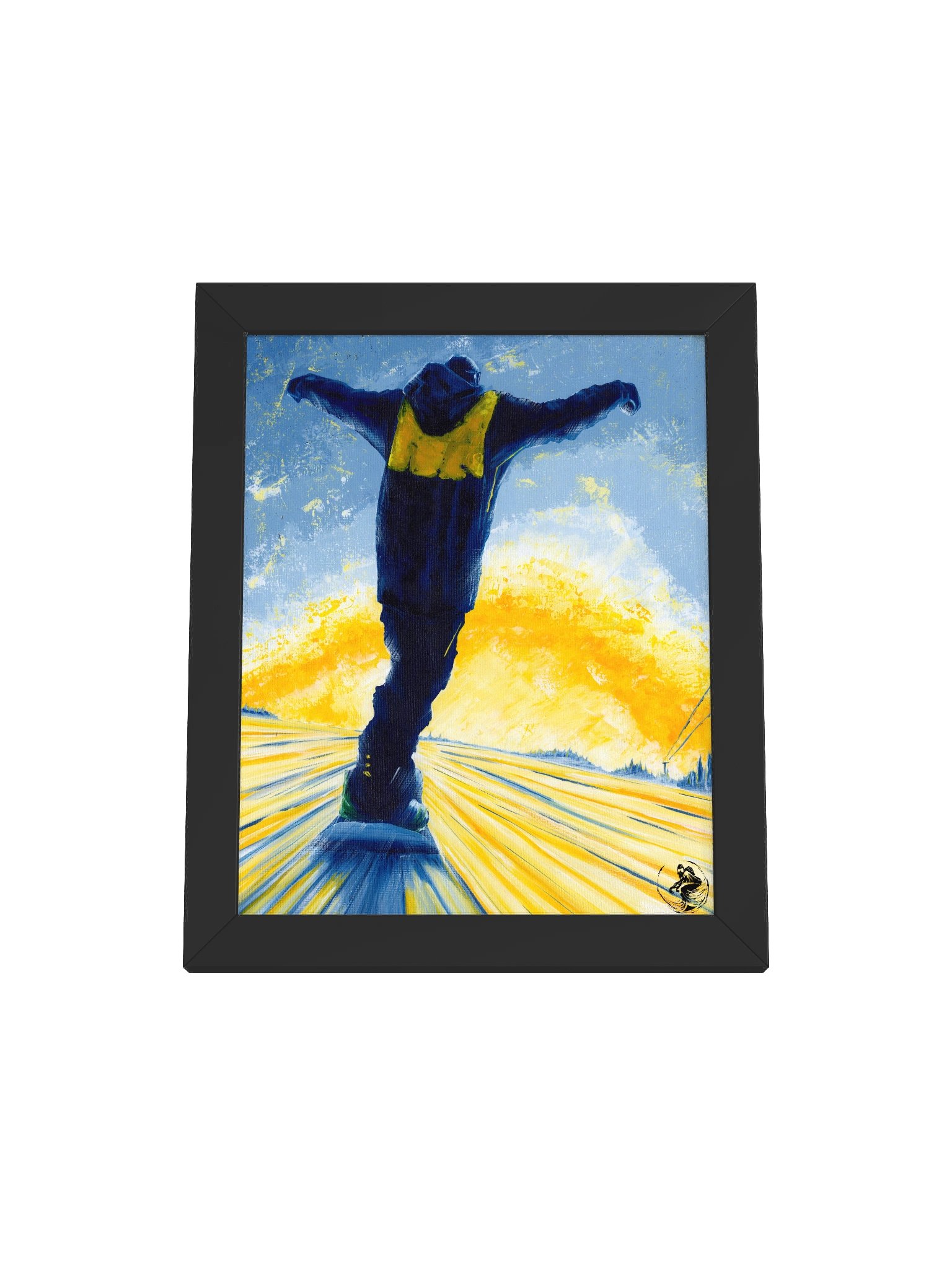 Salute The Sun - Framed Print product image (2)