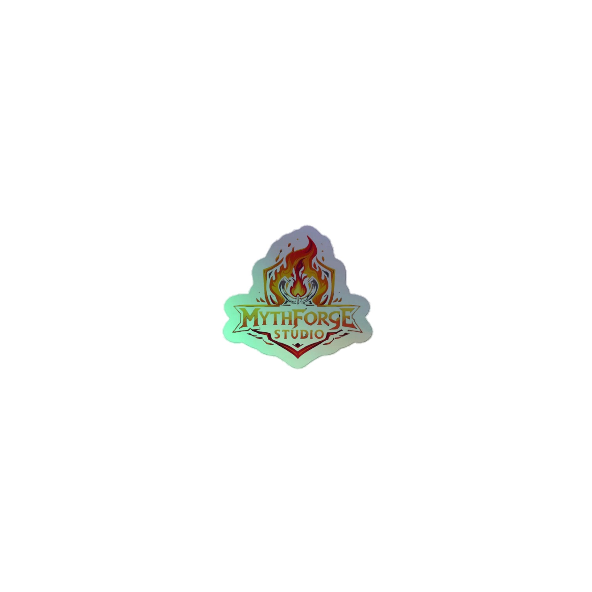 Mythforge Studio Logo Holo Sticker product image (1)