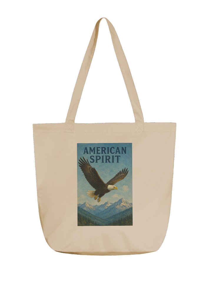 The AMERICAN SPIRIT Soaring Eagle Graphic Tote Bag product image (1)
