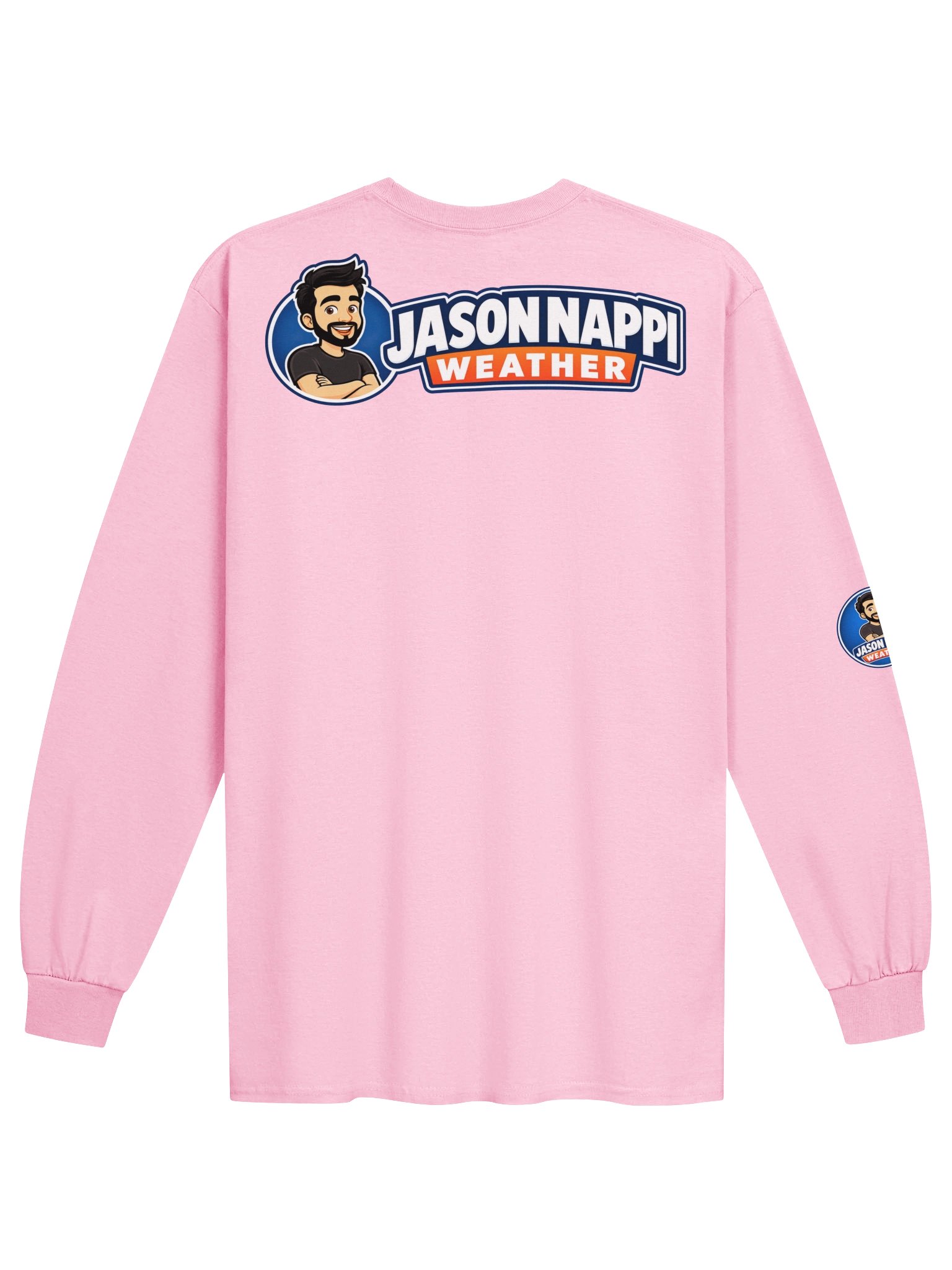Jason Nappi Weather premium long sleeve shirt in pink product image (2)