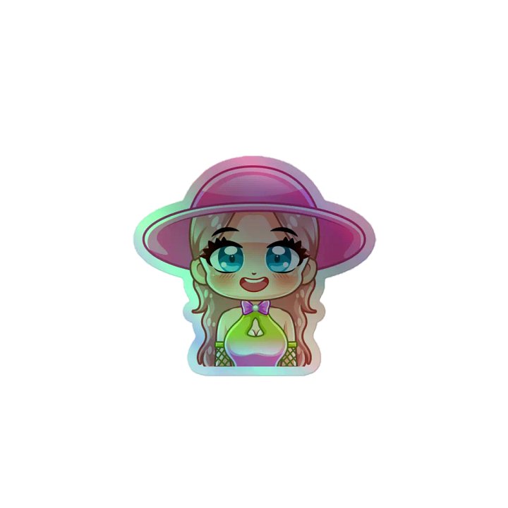 Alyssa_Plays Holographic Sticker product image (1)