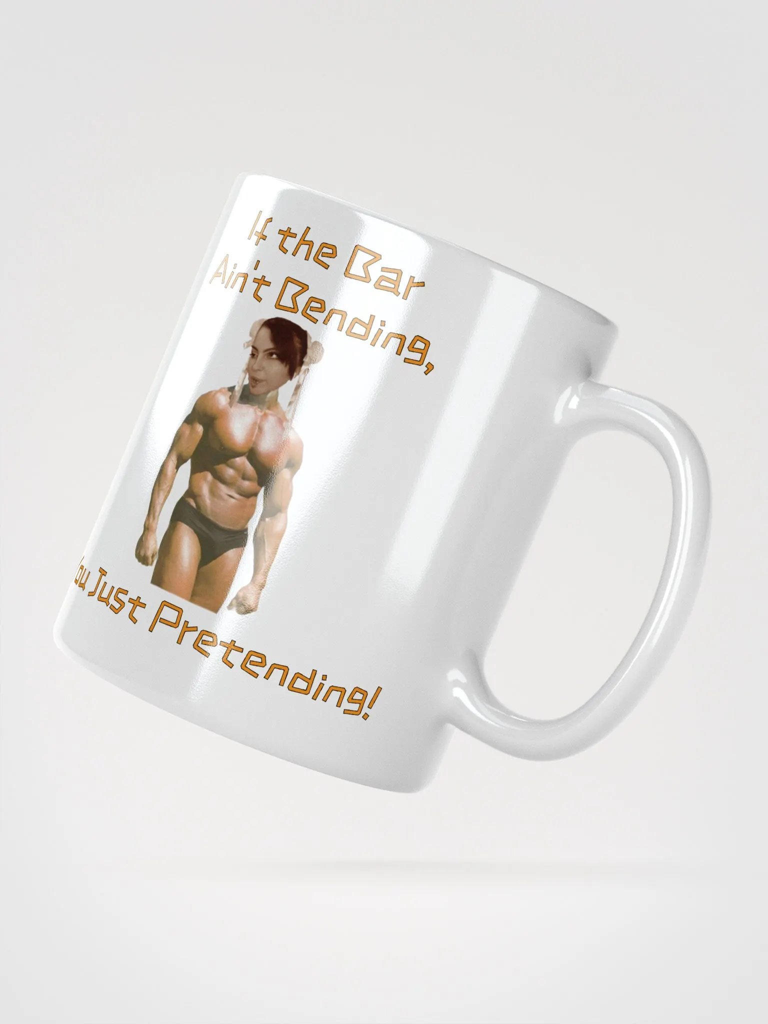 If The Bar Ain't Bending White Mug product image (3)
