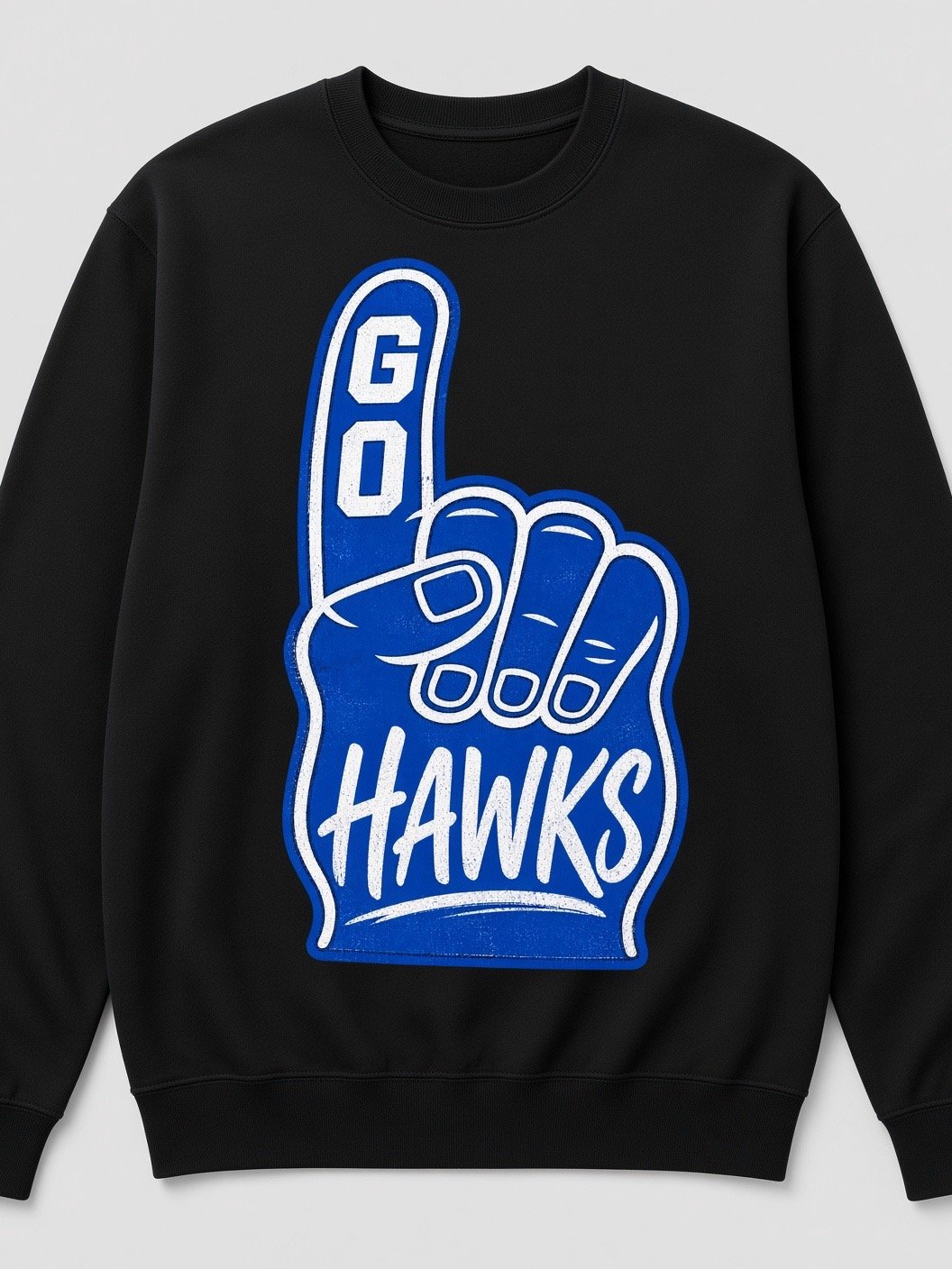 Foam Finger Comfort Colors sweatshirt product image (1)