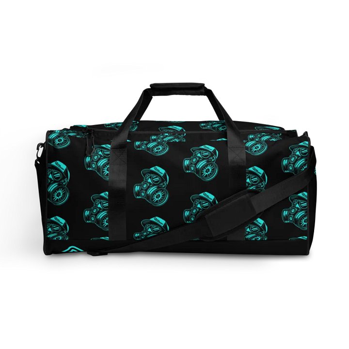 Norsk Pulverlakk Biohazard Chic All-Over Duffle Bag Lys Blå product image (1)
