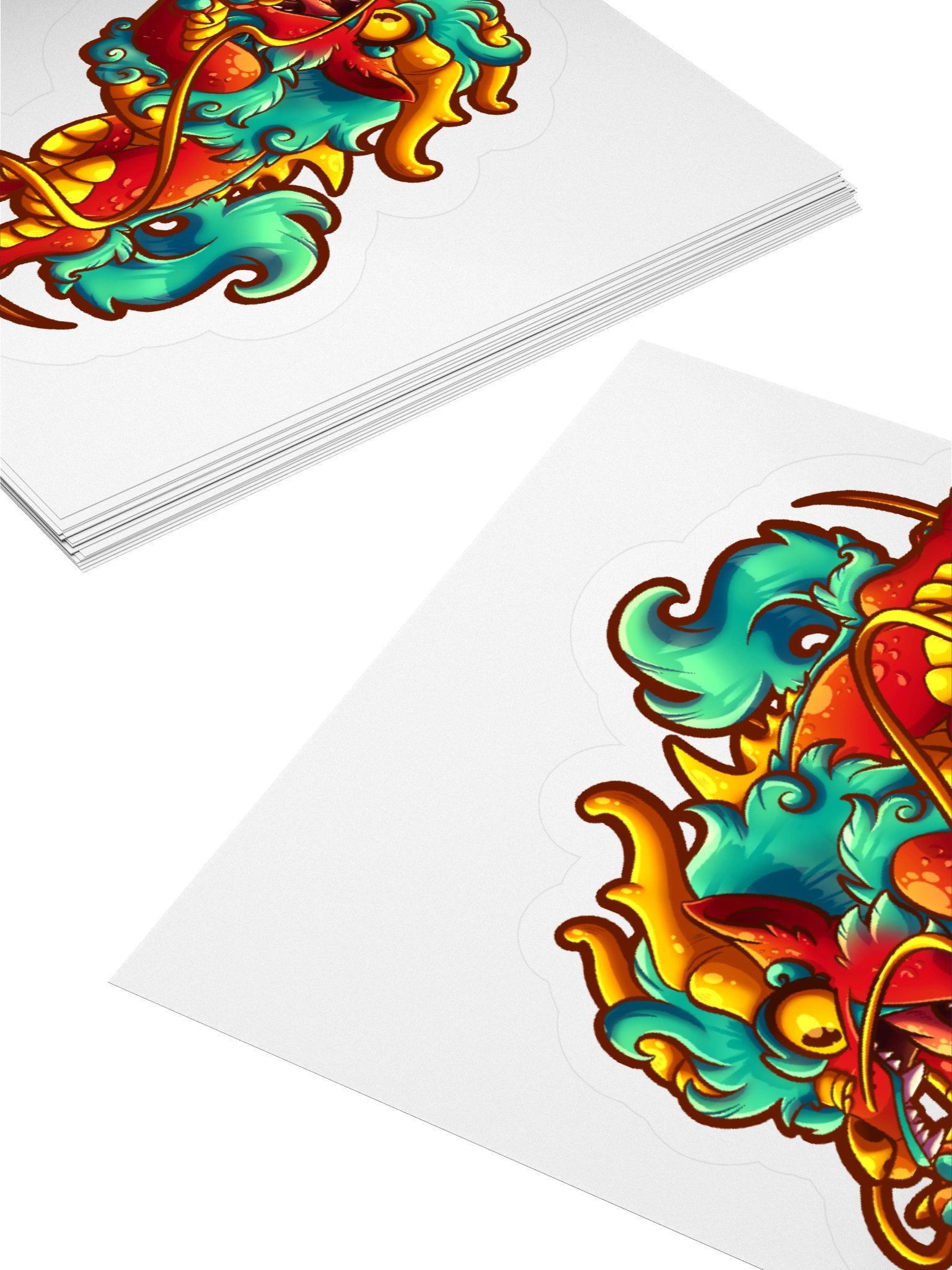 Red Dragon - sticker product image (12)