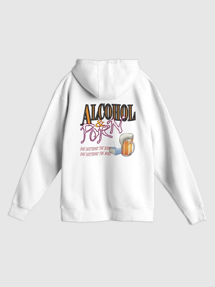 Alcohol & Porn - Lane Seven Premium Pullover Hoodie (BACK) product image (1)